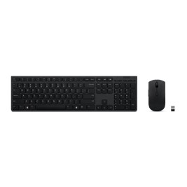 Клавиатура с мишка Lenovo 4X31K03961 Сив португалски език