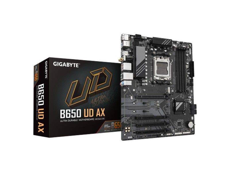Дънна платка Gigabyte B650 UD AX AMD AMD B650 AMD AM5 NaN –  BB Дънни платки