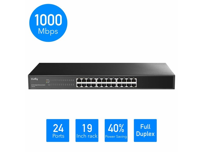 Суич Cudy GS1024 NaN –  BB Мрежови комутатори