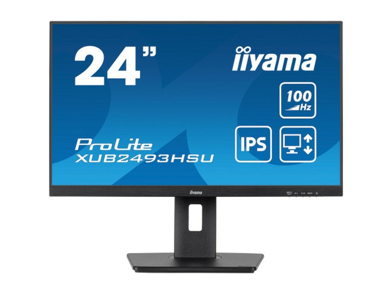 Монитор Iiyama XUB2493HSU-B7 Full HD 24 NaN –  BB Монитори