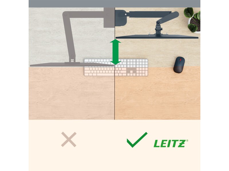 Поставка за монитор Leitz Ergo Space Saving 17 32 NaN –  BB Стойки и подпори