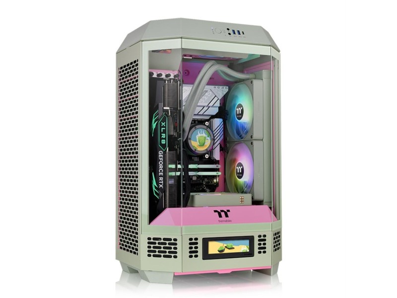 ATX полу-висока кутия THERMALTAKE Tower 300 Matcha Plum NaN –  BB Калъфи за настолни компютри