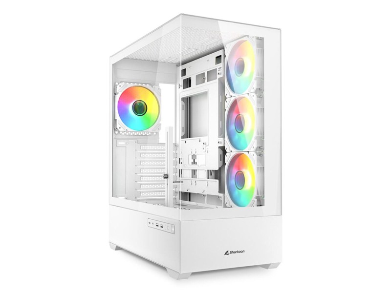 ATX полу-висока кутия Sharkoon AK6 RGB NaN –  BB Калъфи за настолни компютри