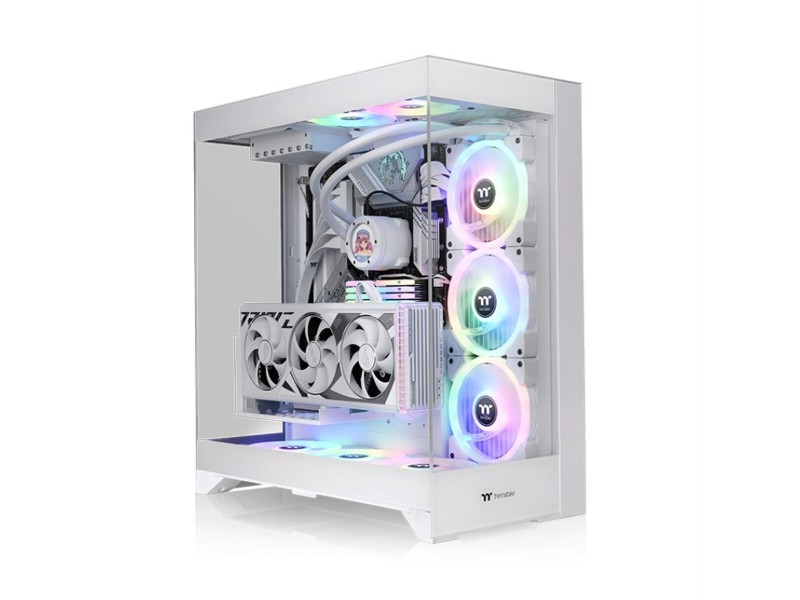 ATX полу-висока кутия THERMALTAKE CTE E550 TG Бял NaN –  BB Калъфи за настолни компютри