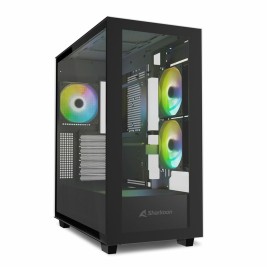 ATX полу-висока кутия Sharkoon Rebel C60 Черен