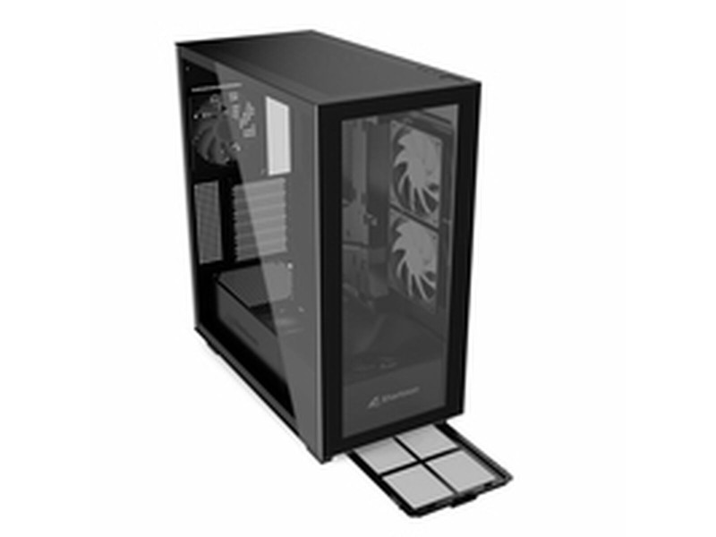 ATX полу-висока кутия Sharkoon Rebel C60 Черен NaN –  BB Калъфи за настолни компютри