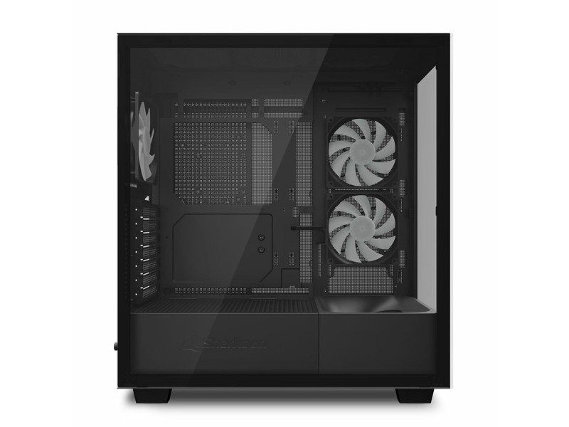 ATX полу-висока кутия Sharkoon Rebel C60 Черен NaN –  BB Калъфи за настолни компютри