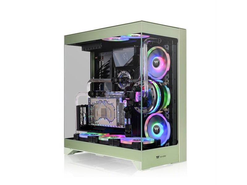 ATX полу-висока кутия THERMALTAKE CTE E550 TG Зелен NaN –  BB Калъфи за настолни компютри