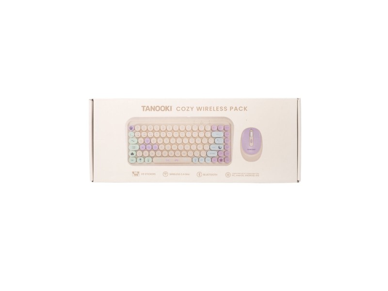 Клавиатура с мишка FR-TEC TNK4001 QWERTY NaN –  BB Пакети клавиатура и мишка