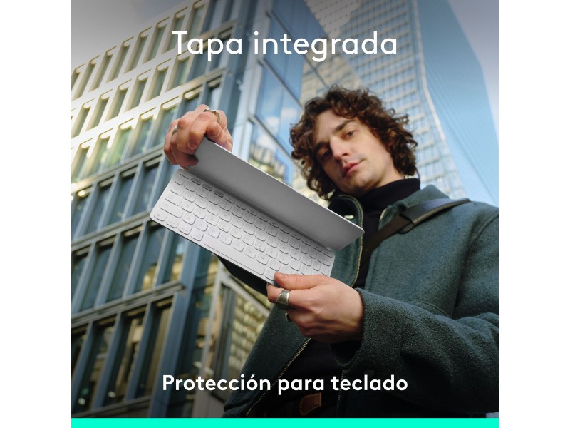 Блутут клавиатура Logitech 920-013011 Испанска Qwerty Сив Бял/Сив NaN –  BB Клавиатури