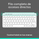 Блутут клавиатура Logitech 920-013011 Испанска Qwerty Сив Бял/Сив NaN –  BB Клавиатури
