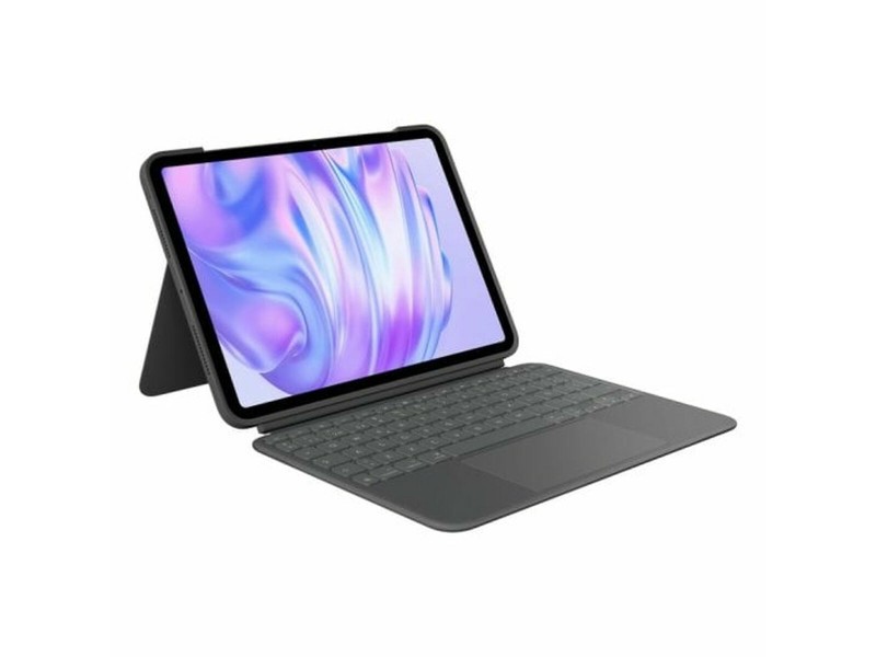 Универсален калъф за таблет и клавиатура Logitech 920-012772 Графит QWERTY NaN –  BB Твърди корици
