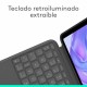 Универсален калъф за таблет и клавиатура Logitech 920-012772 Графит QWERTY NaN –  BB Твърди корици