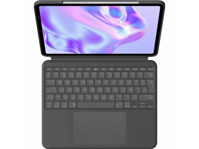 Универсален калъф за таблет и клавиатура Logitech 920-012667 Графит QWERTY NaN –  BB Твърди корици