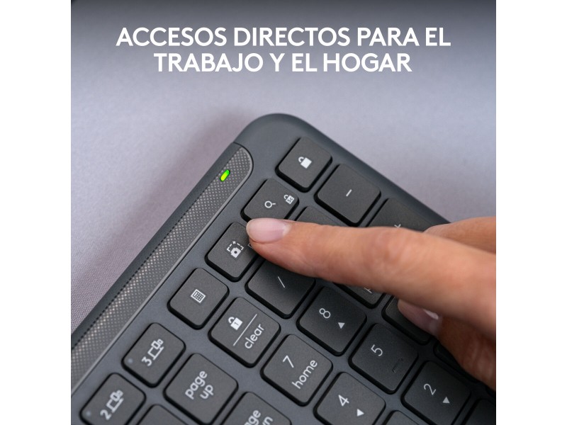 Безжична клавиатура Logitech 920-012455 Графит QWERTY NaN –  BB Клавиатури