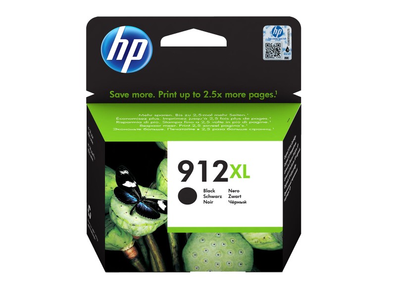 Оригиална касета за мастило HP 912XL Черен NaN –  BB Касети с мастило