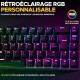 Клавиатура The G-Lab KEYZ TITAN Черен Azerty френски NaN –  BB Клавиатури