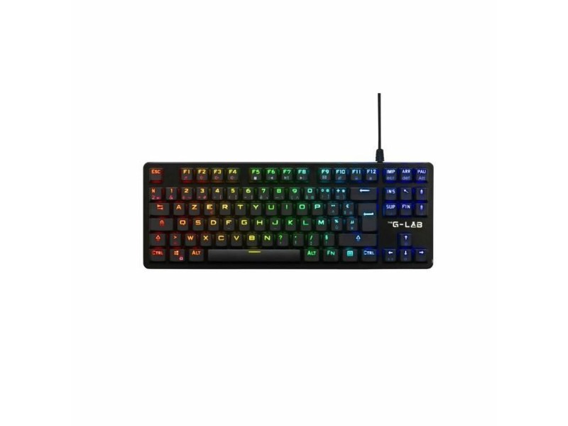 Клавиатура за игри The G-Lab KEYZ PLATI. TKL Черен Azerty френски Клавиатура за игри The G-Lab KEYZ PLATI. TKL Черен Azerty френски NaN – BB Клавиатури