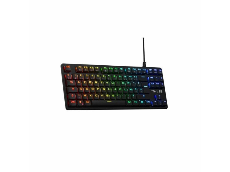 Клавиатура за игри The G-Lab KEYZ PLATI. TKL Черен Azerty френски Клавиатура за игри The G-Lab KEYZ PLATI. TKL Черен Azerty френски NaN – BB Клавиатури