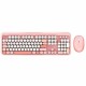 Клавиатура с мишка Mobility Lab Pure Color Rose Azerty френски NaN –  BB Пакети клавиатура и мишка