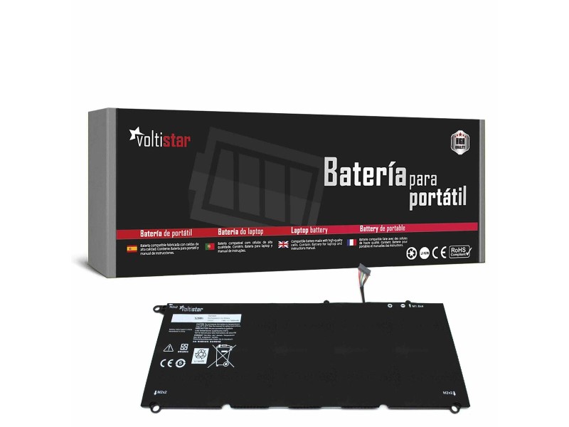 Батерия за лаптоп Voltistar XPS 13 9343 9350 JD25G 90V7W Син Оранжев NaN –  BB Батерии