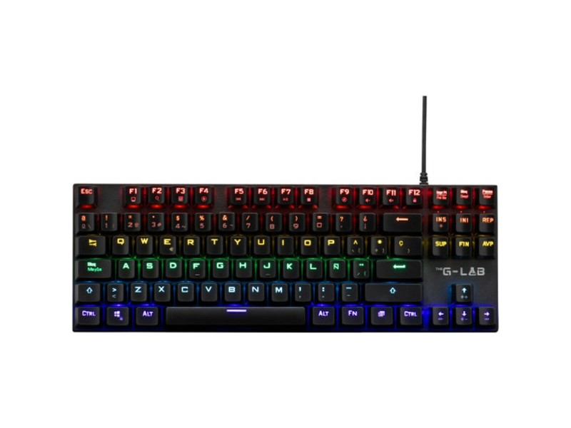Клавиатура за игри The G-Lab KEYZ-MERCURY TKL/SP Черен NaN –  BB Клавиатури