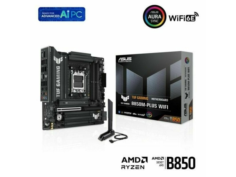 Дънна платка Asus 90MB1IY0-M0EAY0 Intel Wi-Fi 6 AMD AM5 NaN –  BB Дънни платки