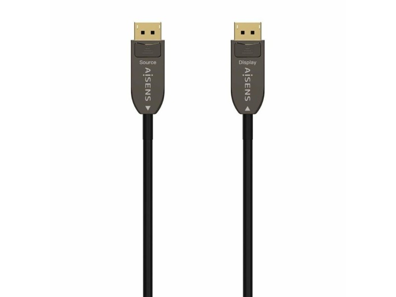 Кабел DisplayPort Aisens A155-0610 Черен 50 m NaN –  BB DisplayPort кабели