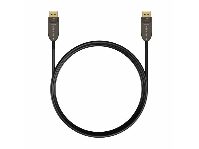 Кабел DisplayPort Aisens A155-0610 Черен 50 m NaN –  BB DisplayPort кабели