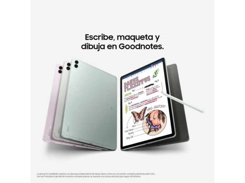 Таблет Samsung Galaxy Tab S9 FE X510 10,9 8 GB RAM 256 GB Зелен NaN –  BB Таблети