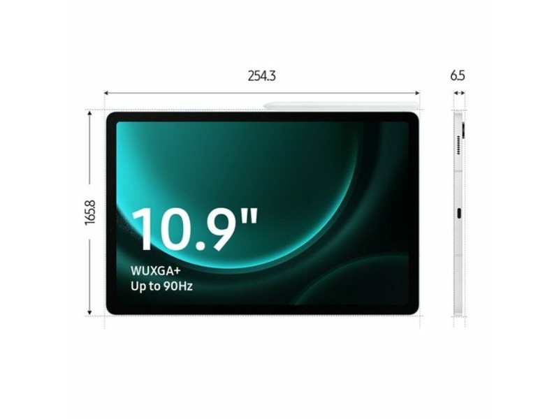 Таблет Samsung Galaxy Tab S9 FE X510 10,9 8 GB RAM 256 GB Зелен NaN –  BB Таблети