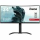 Монитор Iiyama GCB3481WQSU-B1 UltraWide Quad HD 34 NaN –  BB Монитори