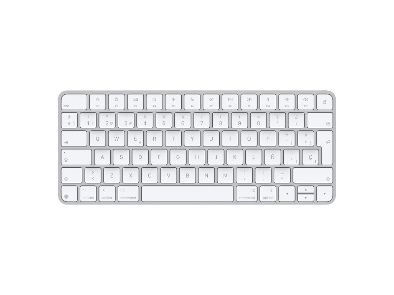 Безжична клавиатура Apple MXCL3Y/A Бял Испанска Qwerty NaN –  BB Клавиатури