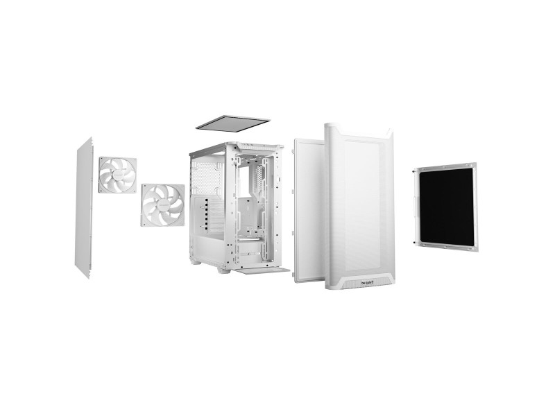 ATX микро кутия Be Quiet! BG075 Бял NaN –  BB Калъфи за настолни компютри