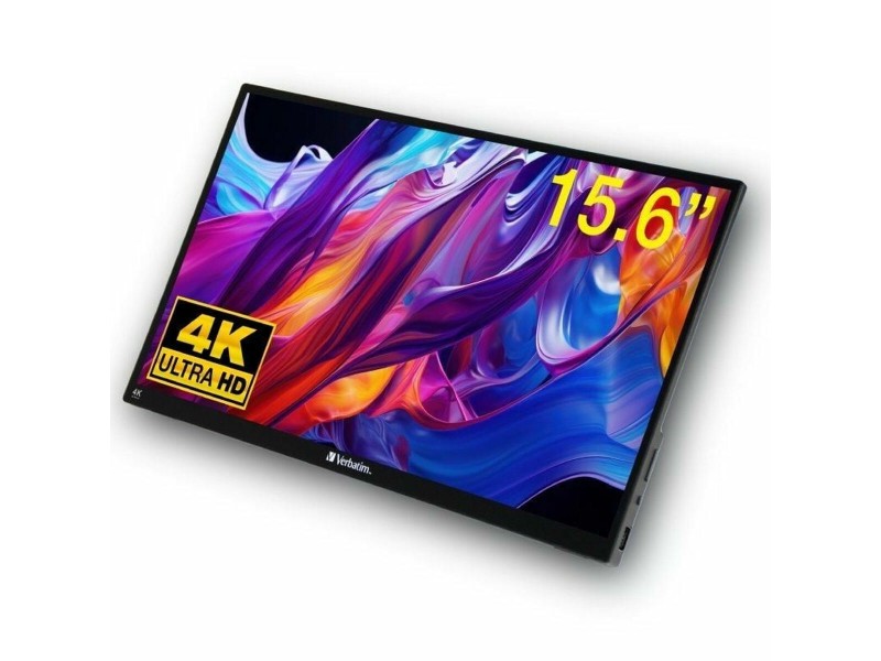 Монитор със сензорен екран Verbatim 32238 15,6 4K Ultra HD NaN –  BB Монитори