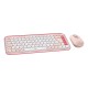 Клавиатура с мишка Logitech POP ICON испански QWERTY Розов NaN –  BB Пакети клавиатура и мишка