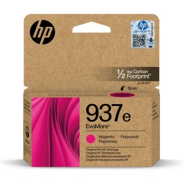 Оригиална касета за мастило HP 937e EvoMore Пурпурен цвят (1 броя)
