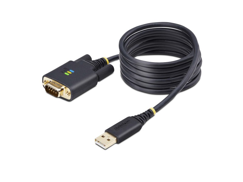 USB Cable Startech 1P6FFC-USB-SERIAL Черен 2 m NaN –  BB USB кабели