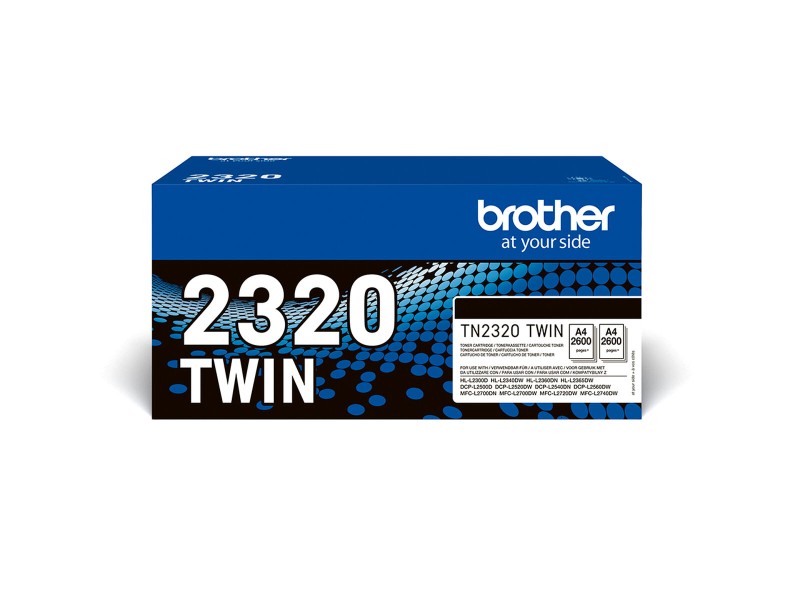 Oригинален тонер Brother L2300D/L2340DW/L2360DN/L2365DW/L2500/L2700 Черен (2 броя) NaN –  BB Тонер касети