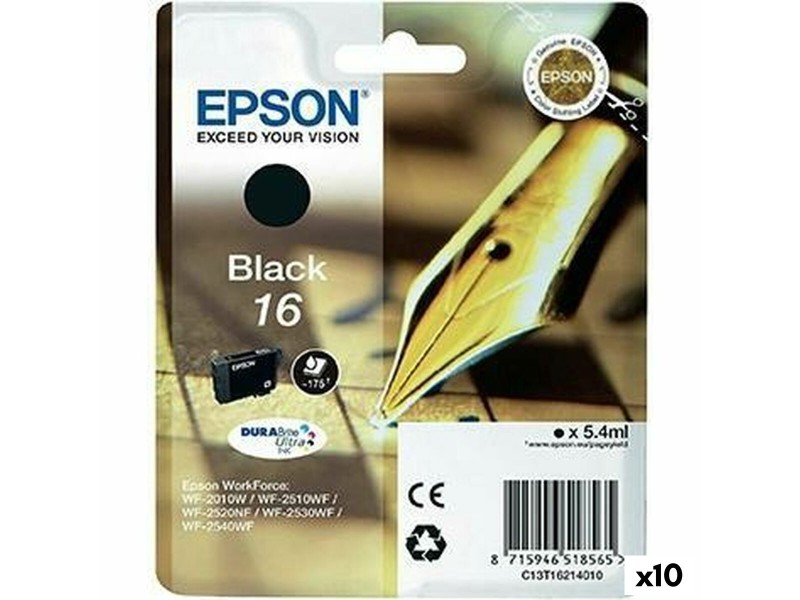 Оригиална касета за мастило Epson Черен (10 броя) NaN –  BB Касети с мастило