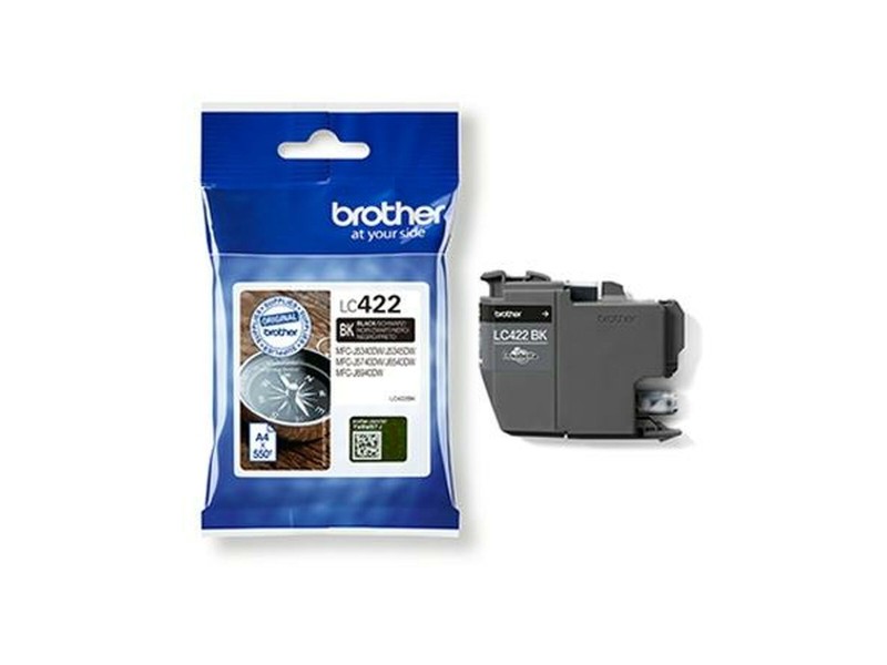 Оригиална касета за мастило Brother MFCJ5340DW, MFCJ5740DW, MFCJ6540DW, MFCJ6940DW Черен (5 броя) NaN –  BB Касети с мастило