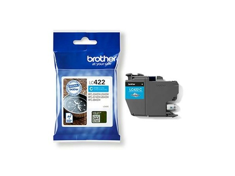 Оригиална касета за мастило Brother MFCJ5340DW, MFCJ5740DW, MFCJ6540DW, MFCJ6940DW Синьо-зелен (5 броя) NaN –  BB Касети с мастило