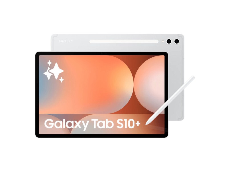 Таблет Samsung Galaxy Tab S10+ 12,4 Octa Core 12 GB RAM 256 GB Сребрист NaN –  BB Таблети