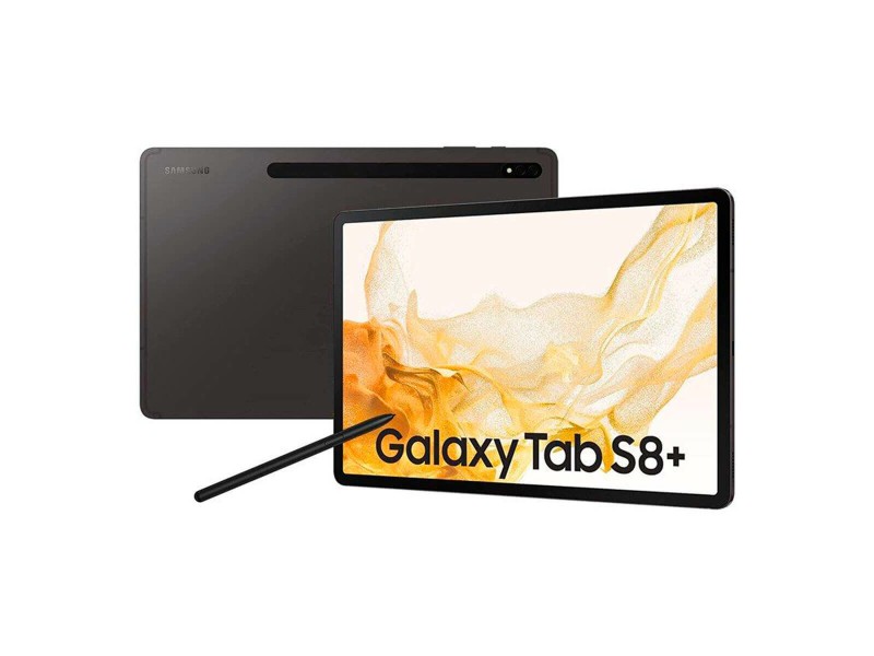 Таблет Samsung Galaxy Tab S8+ SM8450 8GB 128GB SSD Qualcomm Snapdragon 8 Gen 1 8 GB RAM 128 GB Черен Стомана 12.4 NaN –  BB Таблети