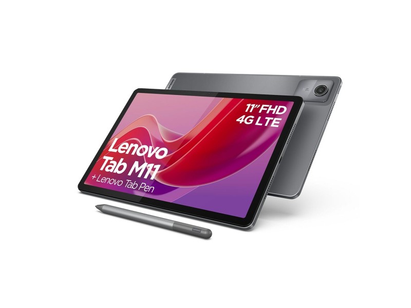 Таблет Lenovo Tab M11 4G 11 Mediatek Helio G88 4 GB RAM 128 GB Сив Тъмно сив NaN –  BB Таблети