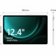 Таблет Samsung Galaxy Tab S9 FE+ 8 GB RAM 128 GB Люляк NaN –  BB Таблети