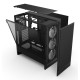 ATX микро кутия NZXT H5 FLOW Черен NaN –  BB Калъфи за настолни компютри