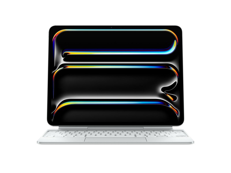 Клавиатура Apple MWR43Z/A Бял Испанска Qwerty NaN –  BB Клавиатури