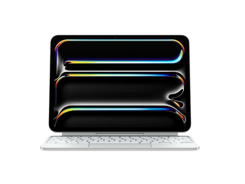 Клавиатура Apple MWR43Y/A Бял Испанска Qwerty NaN –  BB Клавиатури