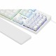 Механична клавиатура The G-Lab KEYZ RUBIDIUM Бял Azerty френски NaN –  BB Клавиатури